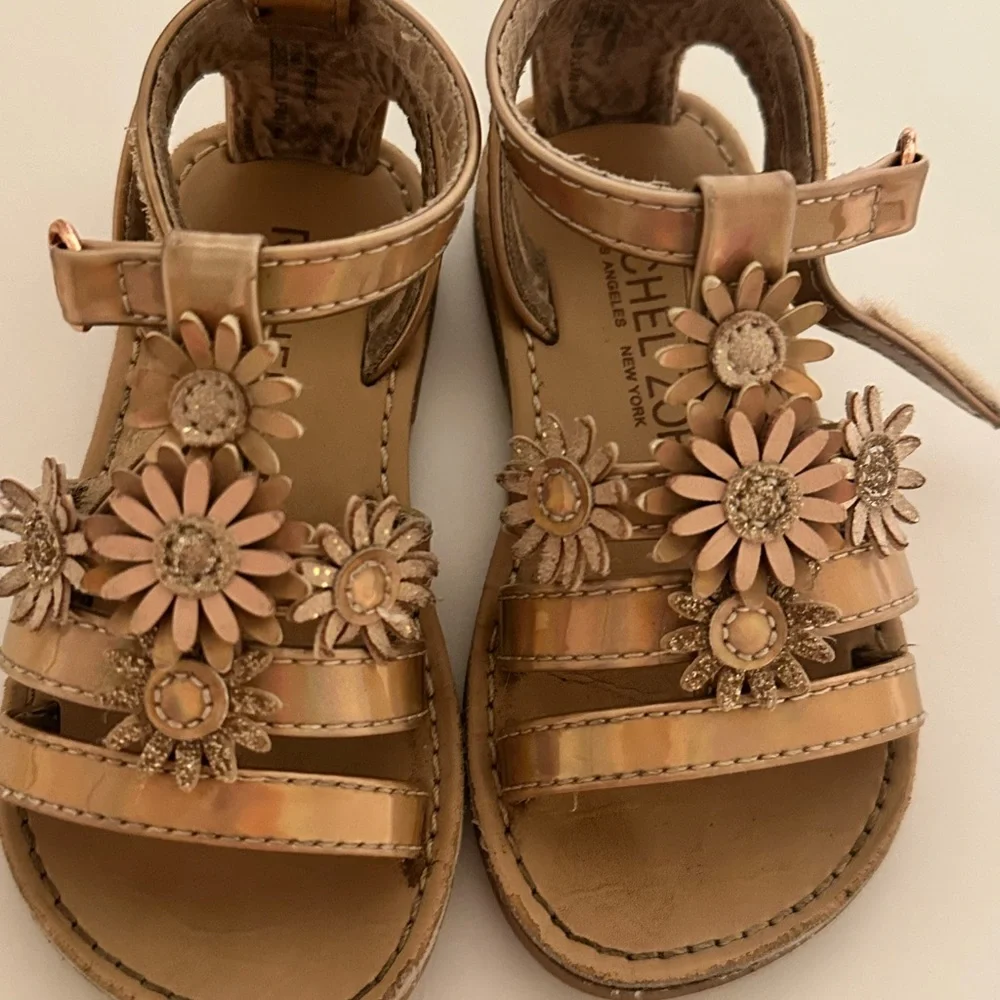 Rachel Zoe Kids Tan Sandals Toddler Girl Size 6